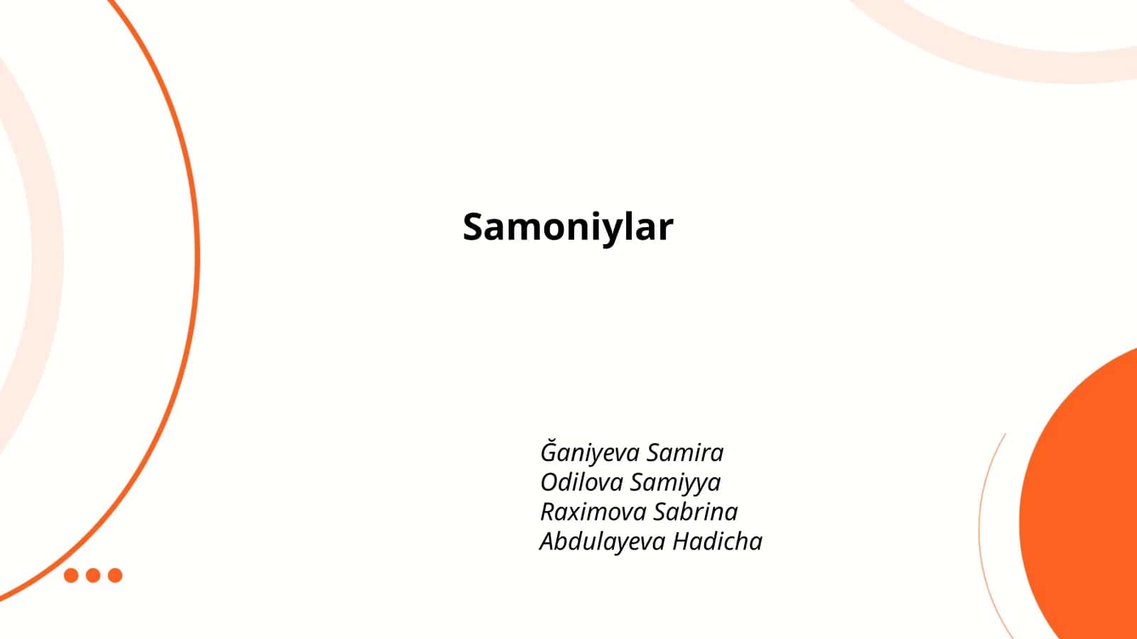 Samoniylar 1