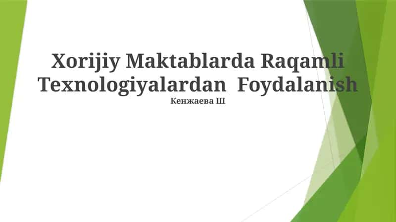 Raqamli ta’lim resurslari: O‘zbekistonda onlayn platformalar va interaktiv darsliklar 1