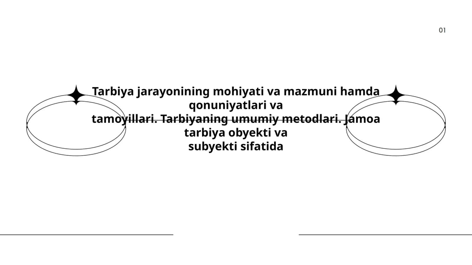Tarbiya jarayonining mohiyati va mazmuni 1