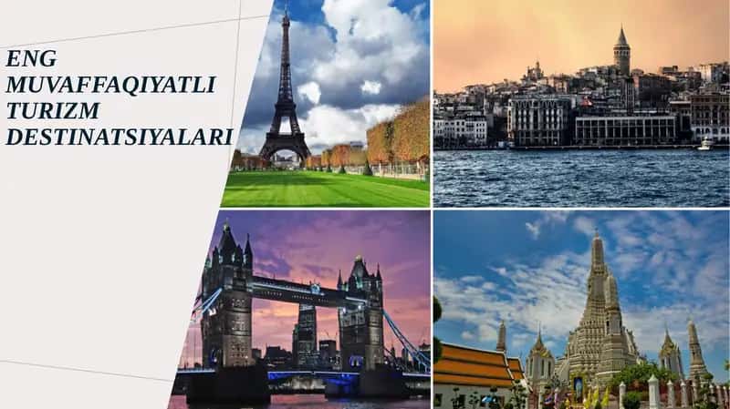 Eng muvaffaqiyatli turizm DESTINATSIYALARI 1
