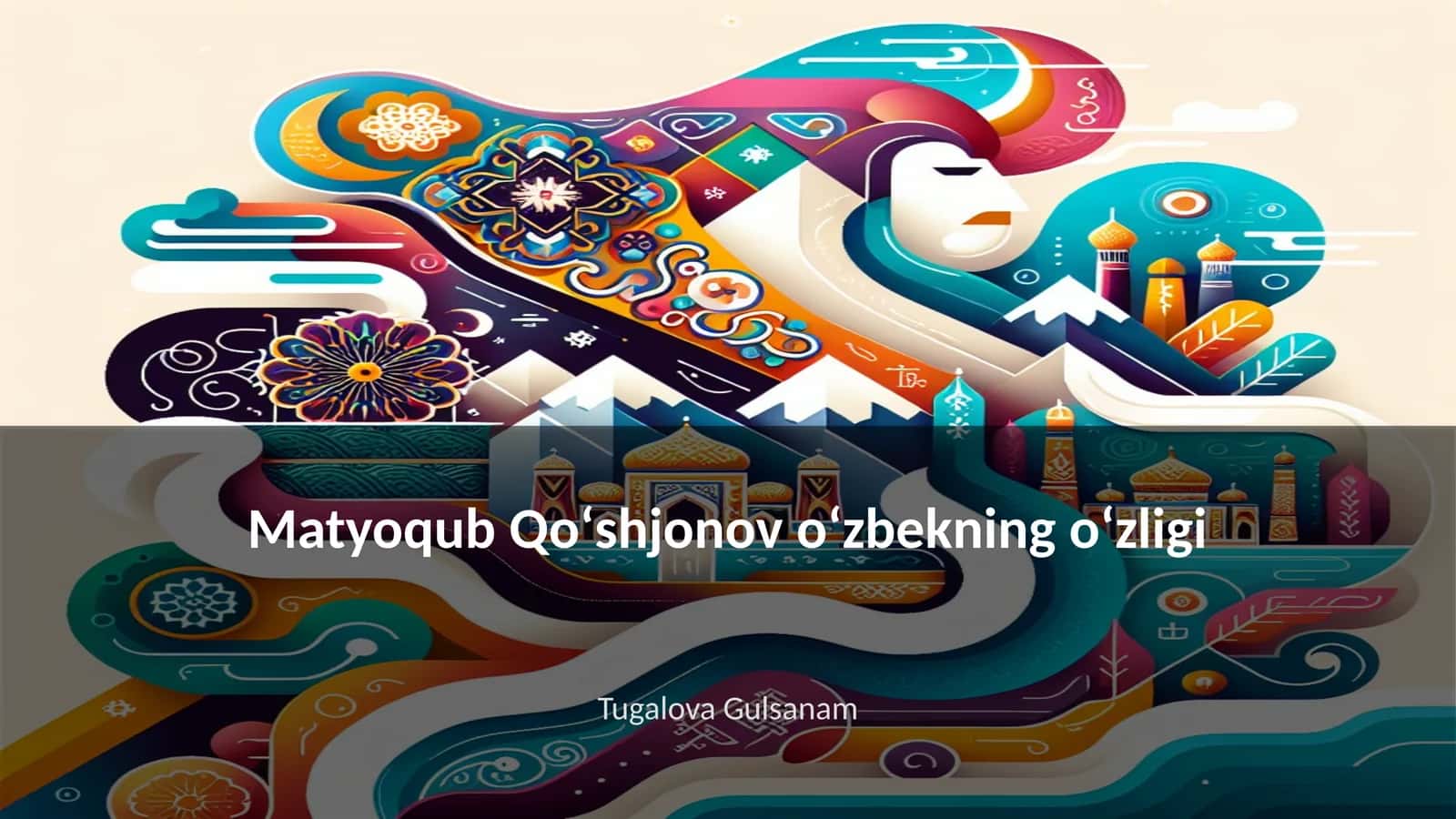 Matyoqub Qoʻshjonov oʻzbekning oʻzligi 1