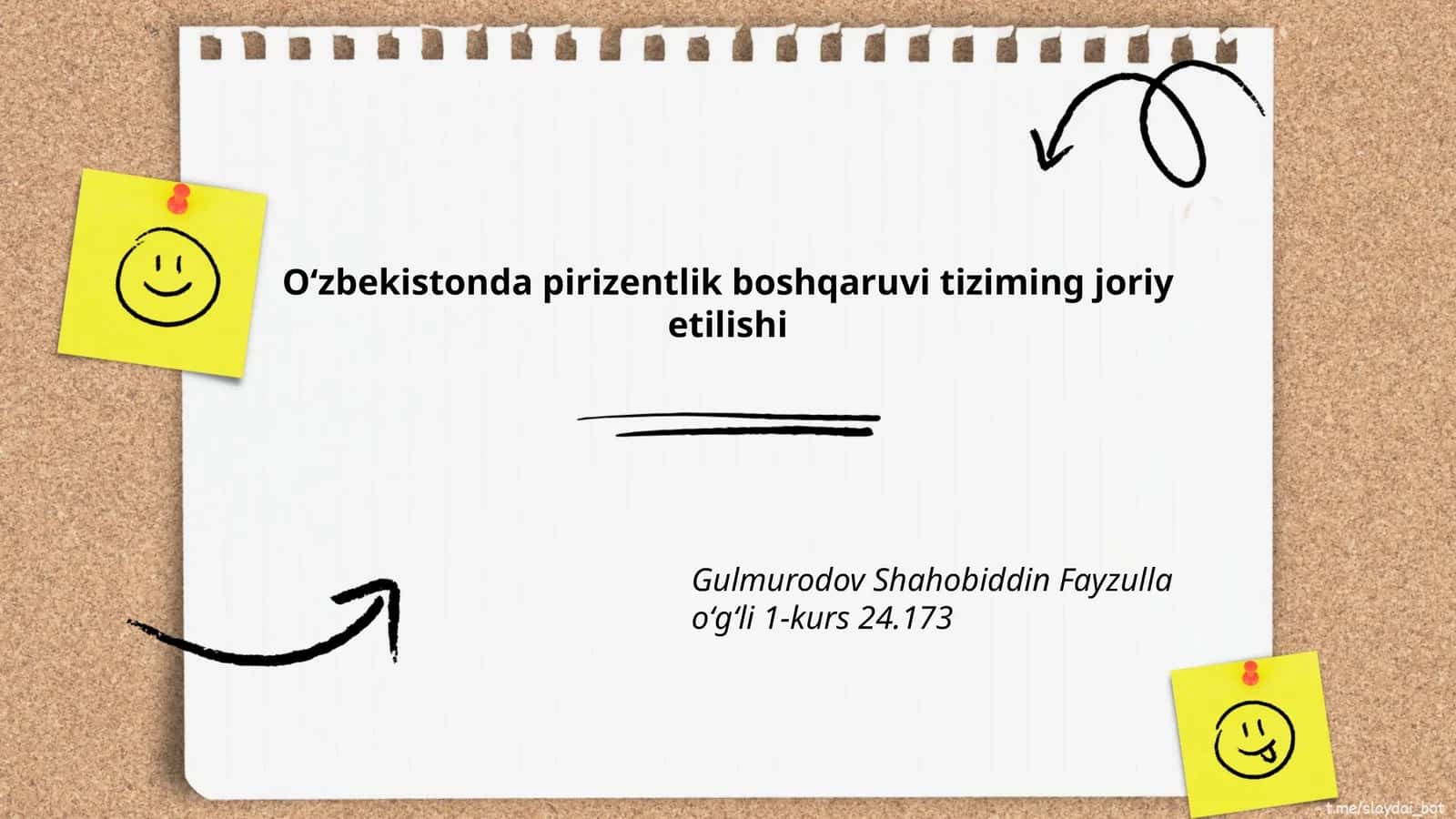 Oʻzbekistonda prezidentlik boshqaruvining tarixi 1