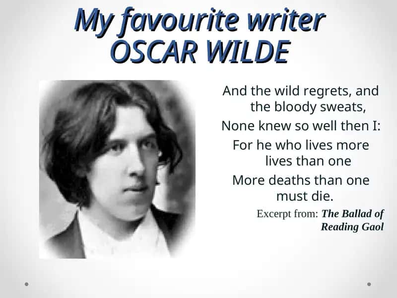 Oscar Wilde 1