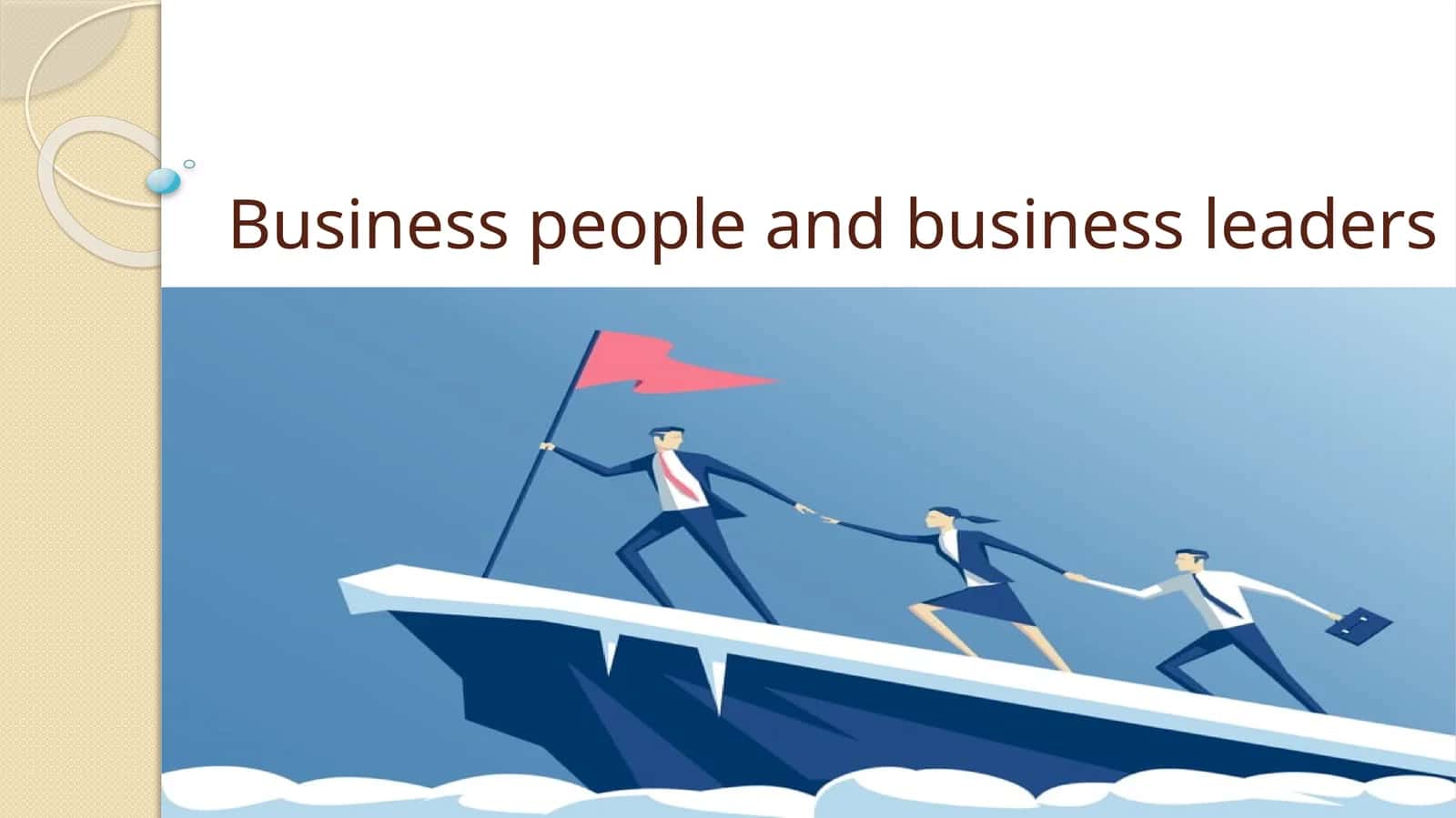 Business people and business leaders 1