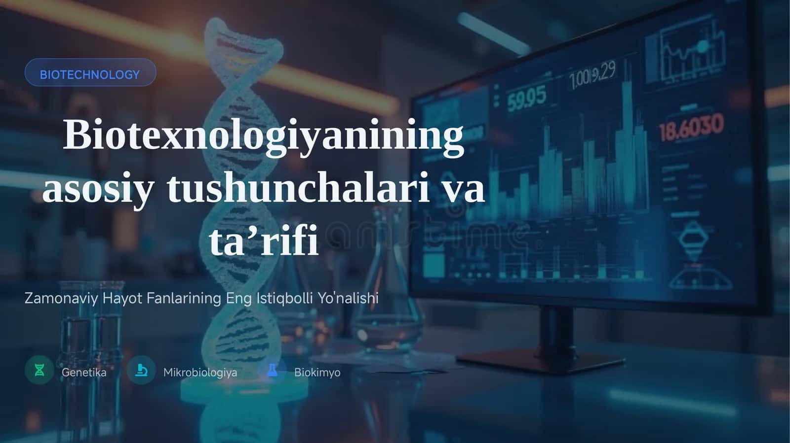 Biotexnologiya Ta'rifi 1