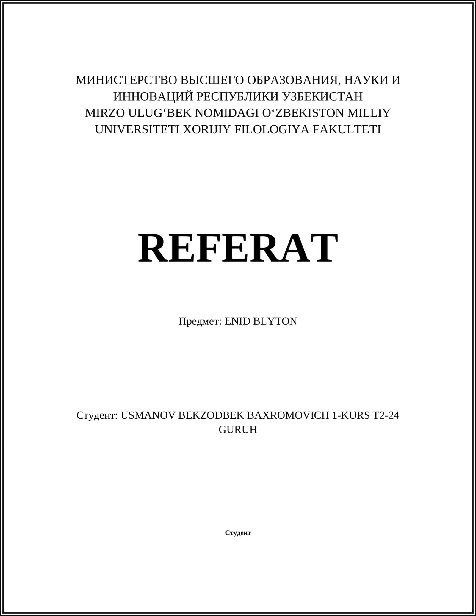ENID BLYTON 1