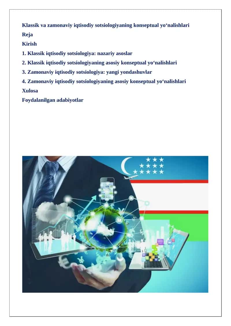 Iqtisodiy Sotsiologiya 1