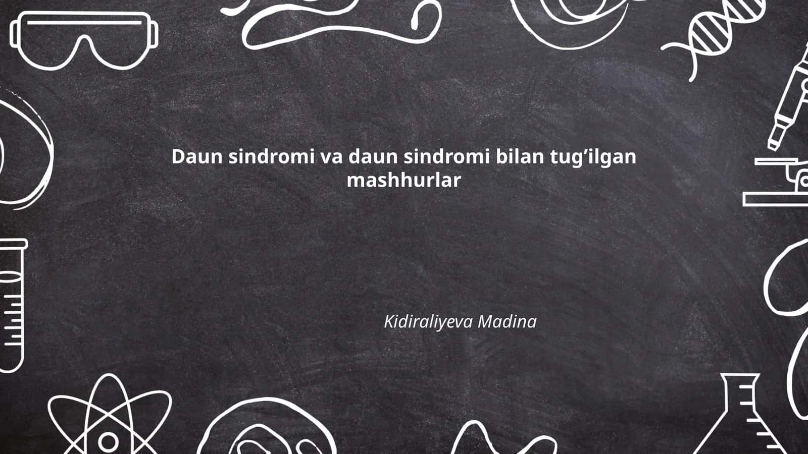 Daun sindromi va daun sindromi bilan tug’ilgan mashhurlar 1