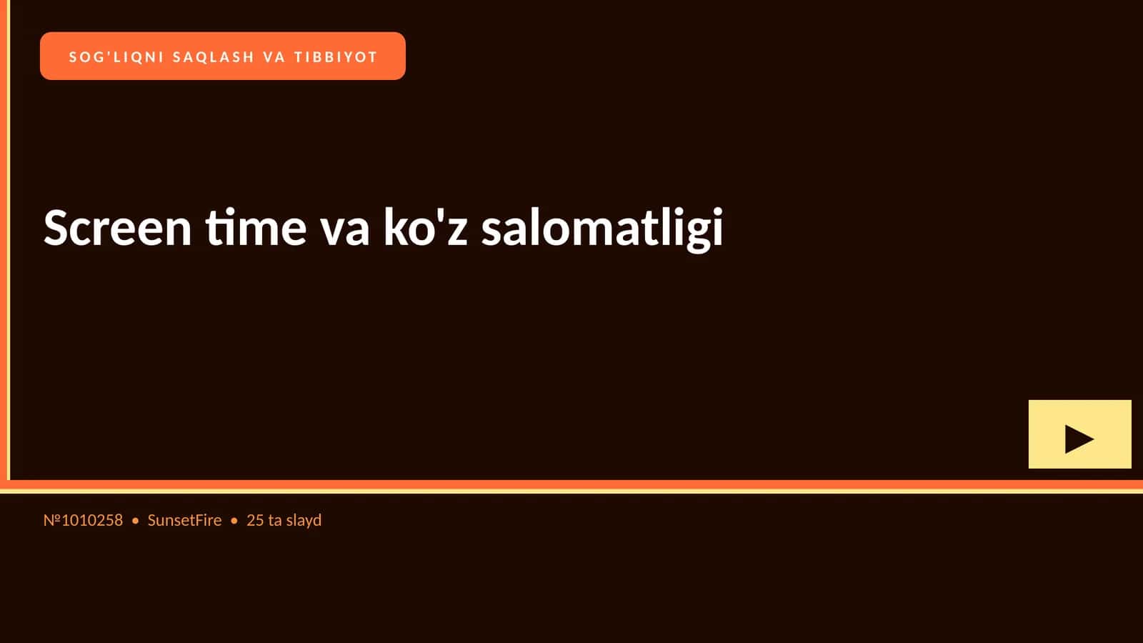 Screen time va ko'z salomatligi 1