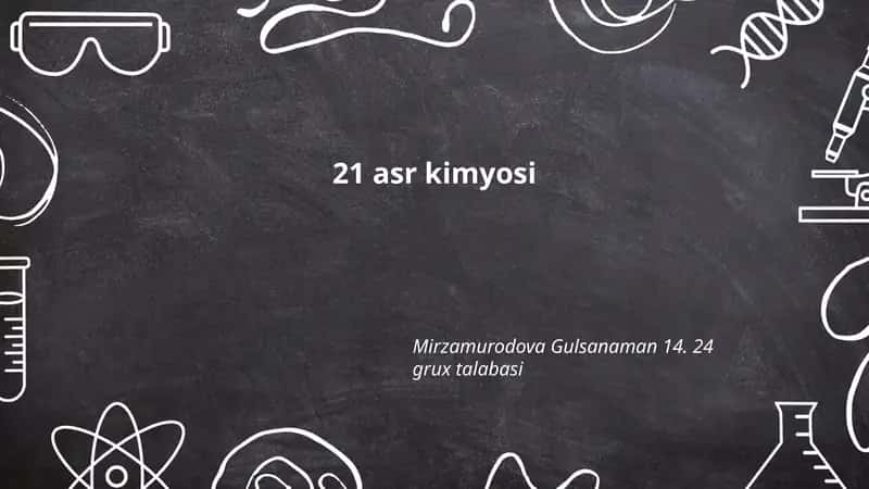 Nano-kimyoviy materiallar 1