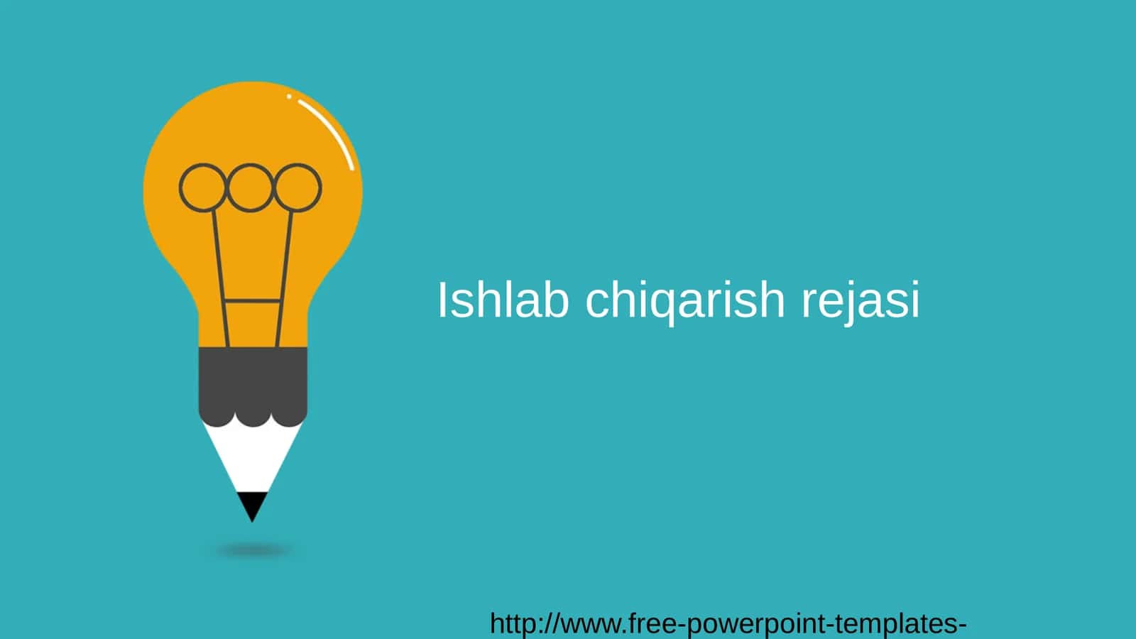 Ishlab chiqarish rejasi 1