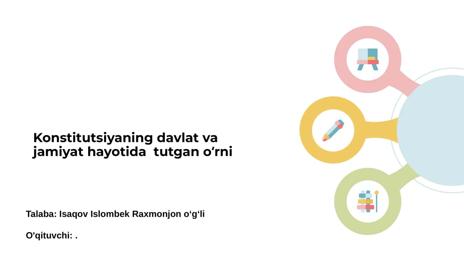 Konstitutsiyaning davlat va jamiyat hayotida tutgan oʻrni 1