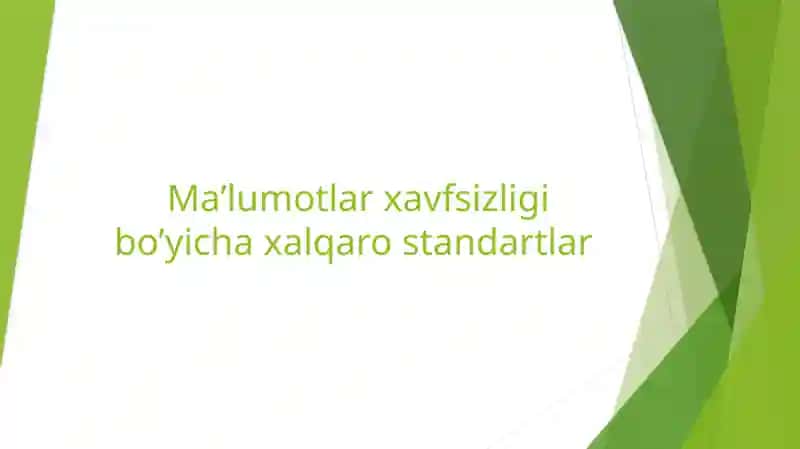 Ma'lumotlar xavfsizligi
