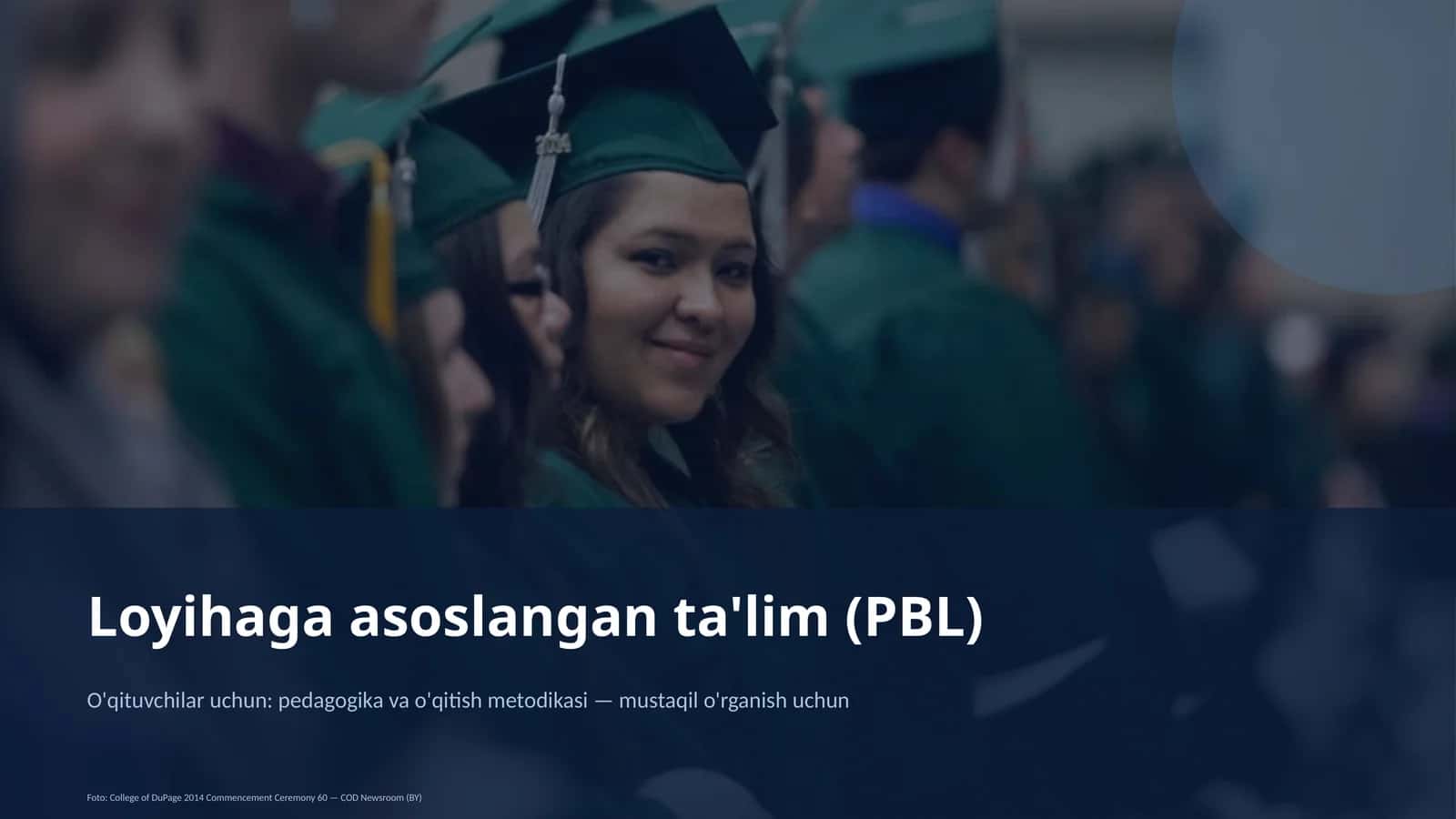 Loyihaga asoslangan ta'lim (PBL) 1