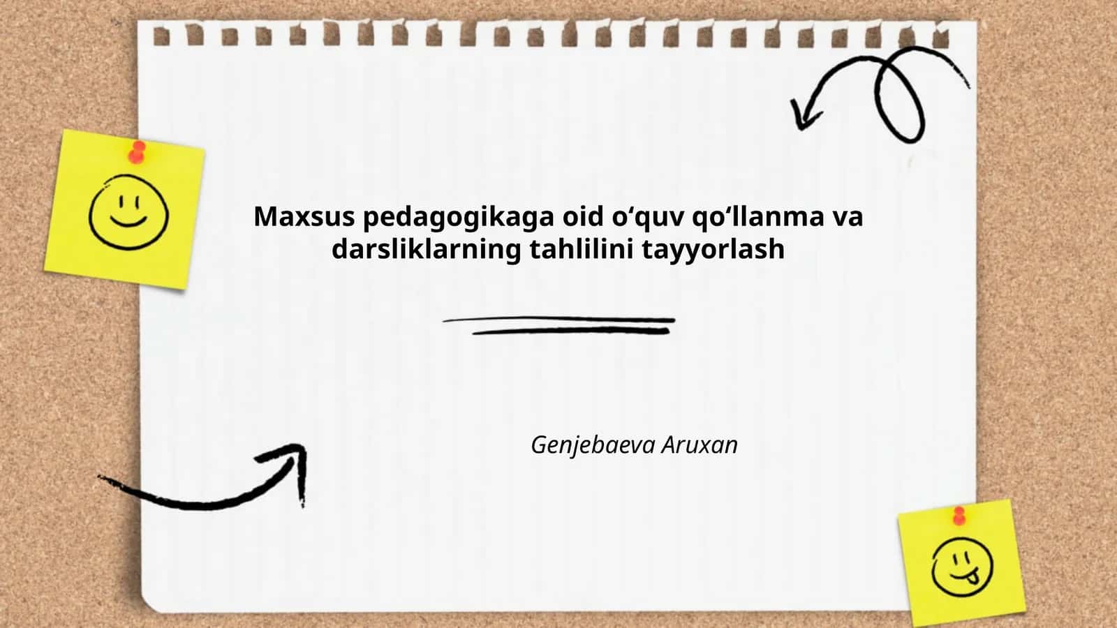 Maxsus pedagogik darsliklarni tanlash mezonlari 1