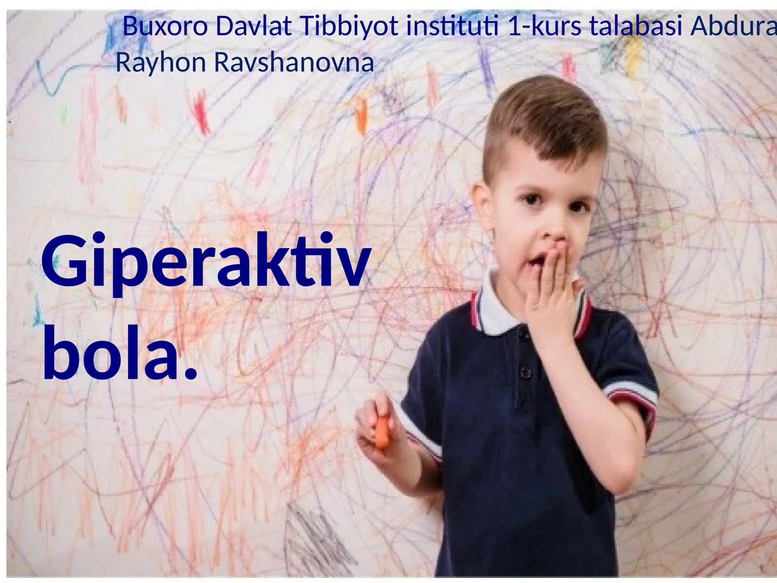 Giperaktiv sindrom 1
