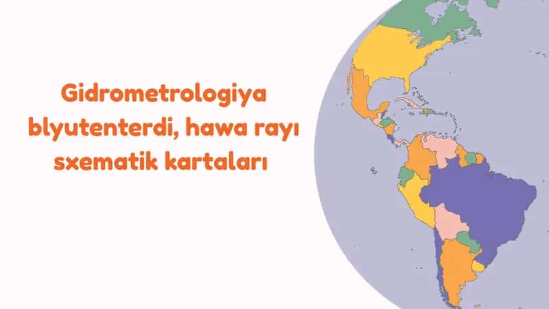 Sinoptik karta (Hawa rayı kartası) 1
