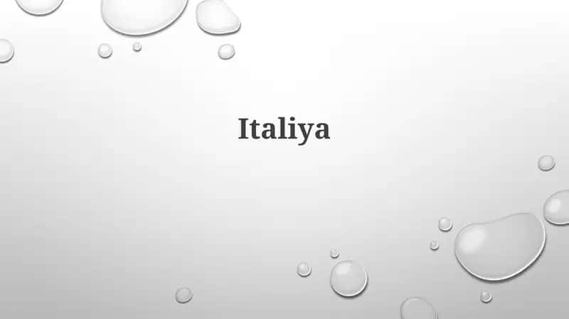 Italiya 1