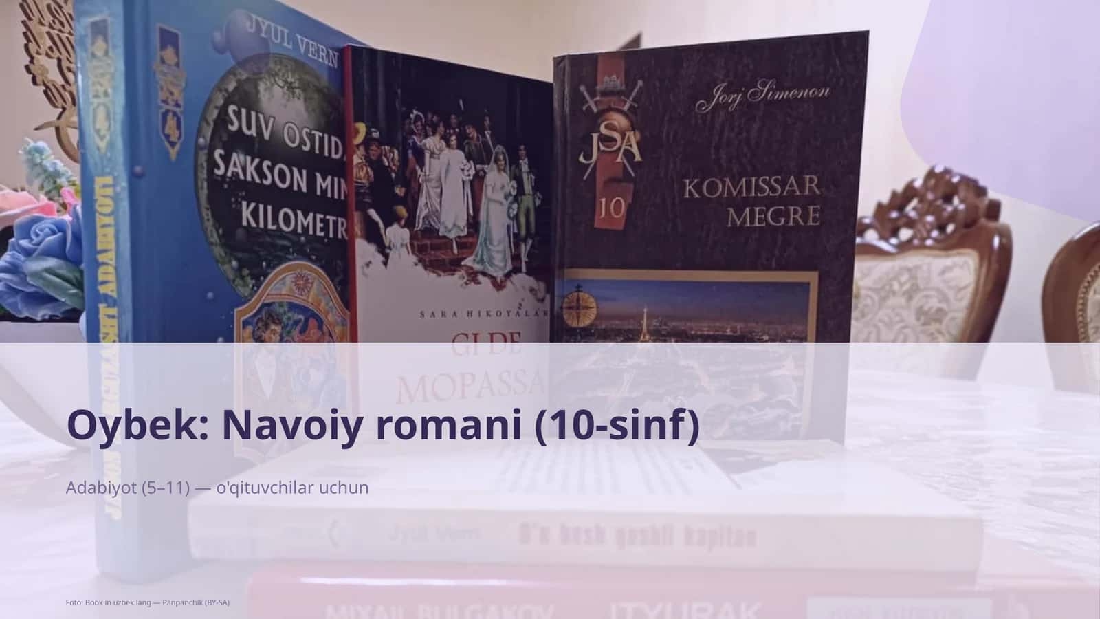 Oybek: Navoiy romani (10-sinf) 1
