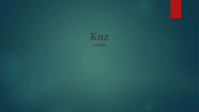 Kuz 1