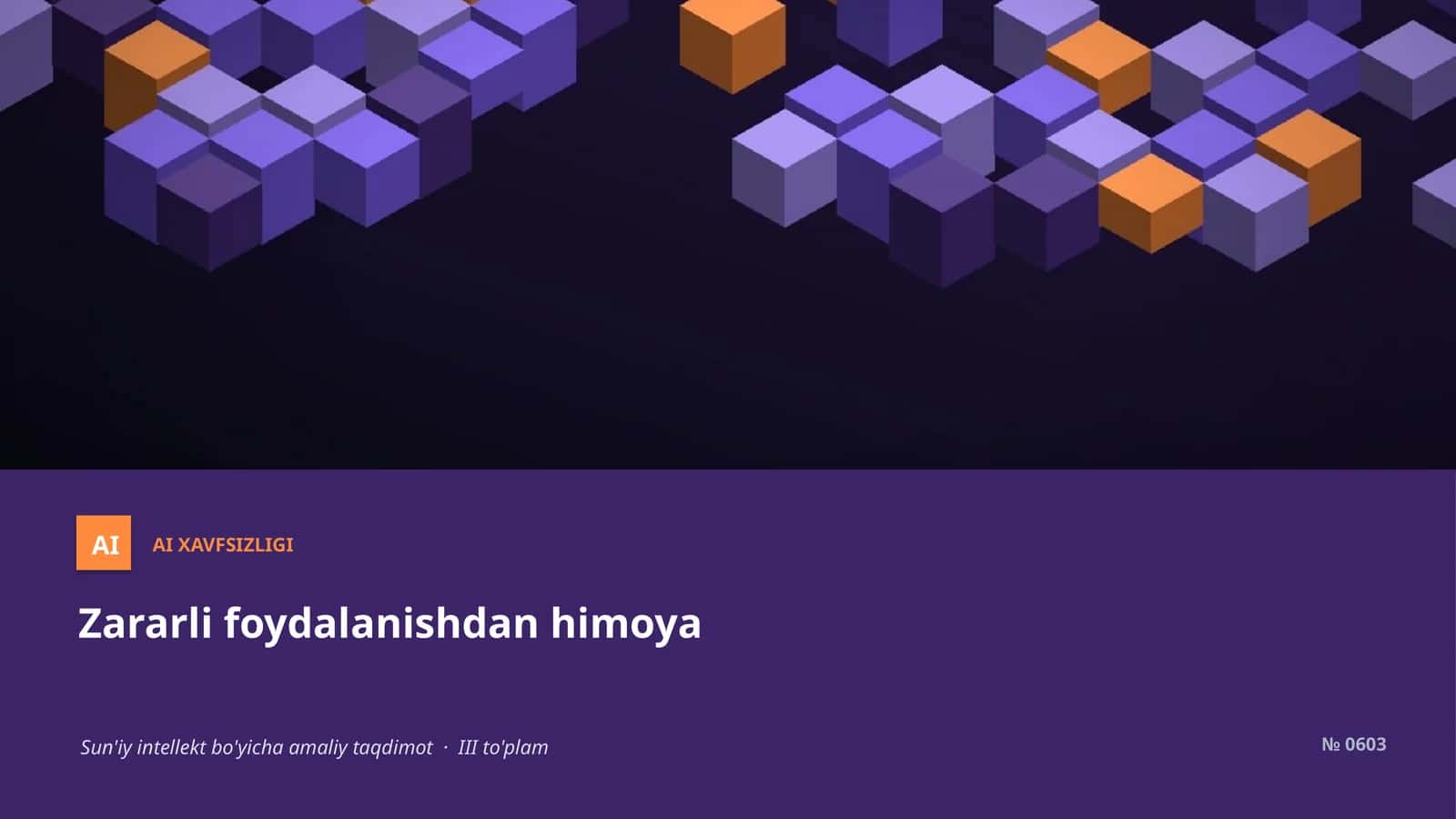 AI XAVFSIZLIGI 1