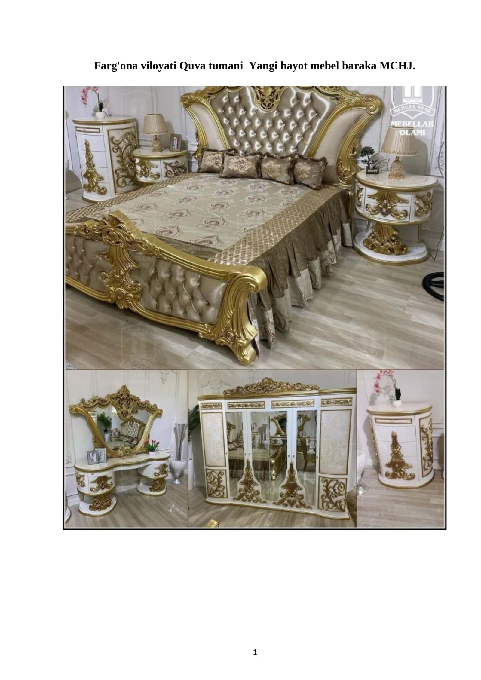 Yangi hayot mebel baraka MCHJ 1