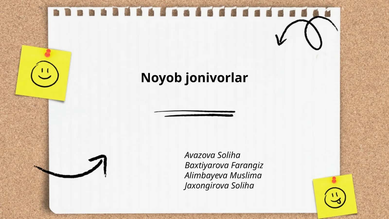 Noyob jonivorlar 1