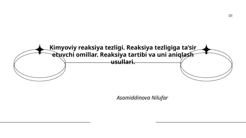 Kimyoviy reaksiya tezligi 1
