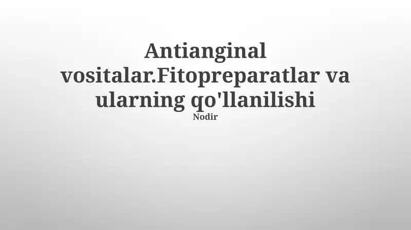 Kaltsiy kanal blokerlari 1