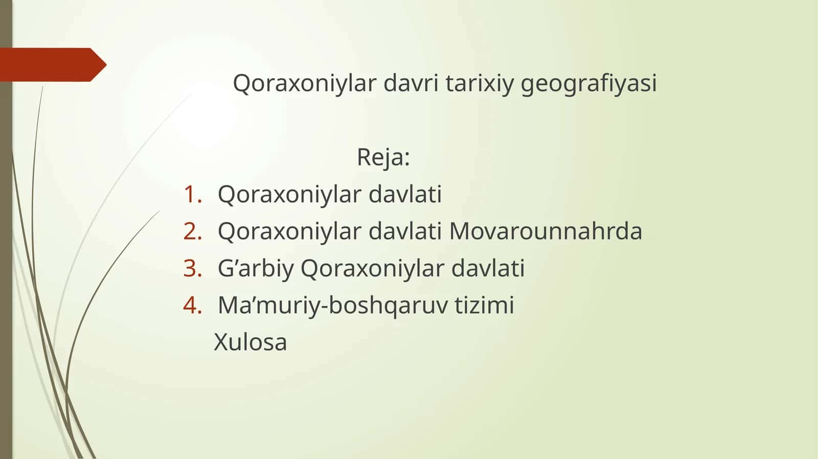 Qoraxoniylar davri tarixiy geografiyasi 1