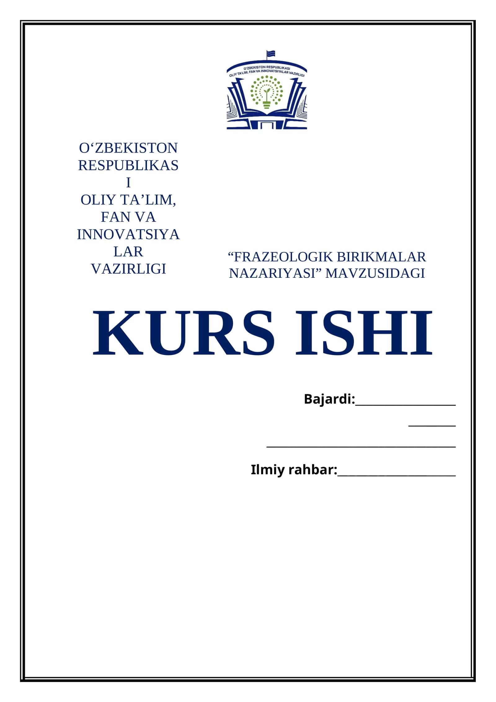 FRAZEOLOGIK BIRIKMALAR NAZARIYASI 1