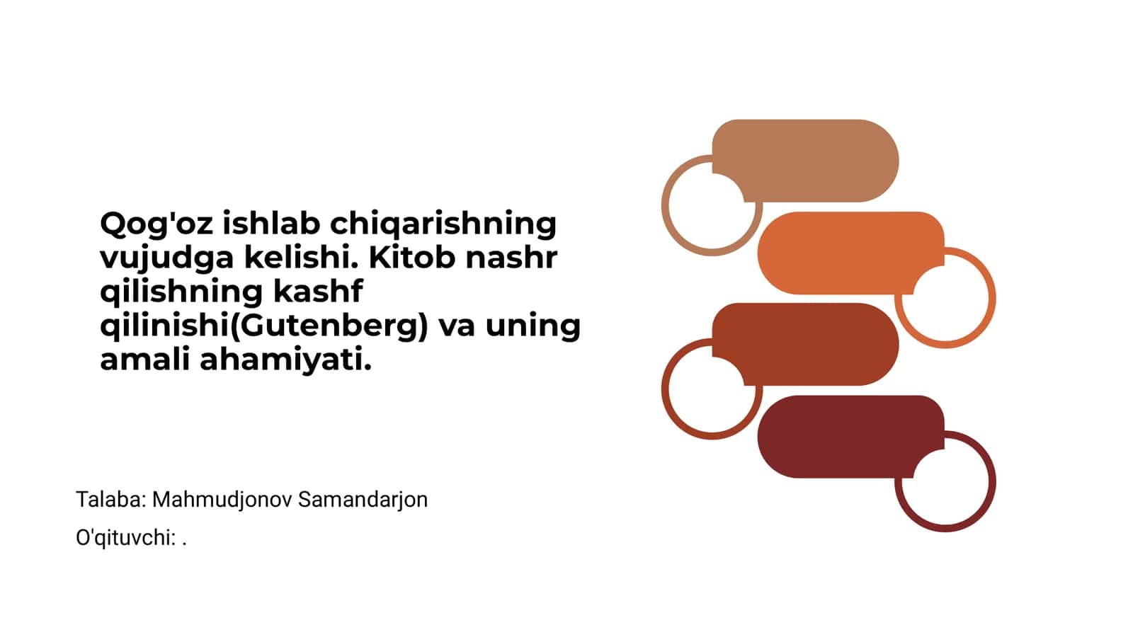 Qog'oz ishlab chiqarishning vujudga kelishi 1