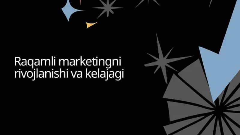 Raqamli marketing 1