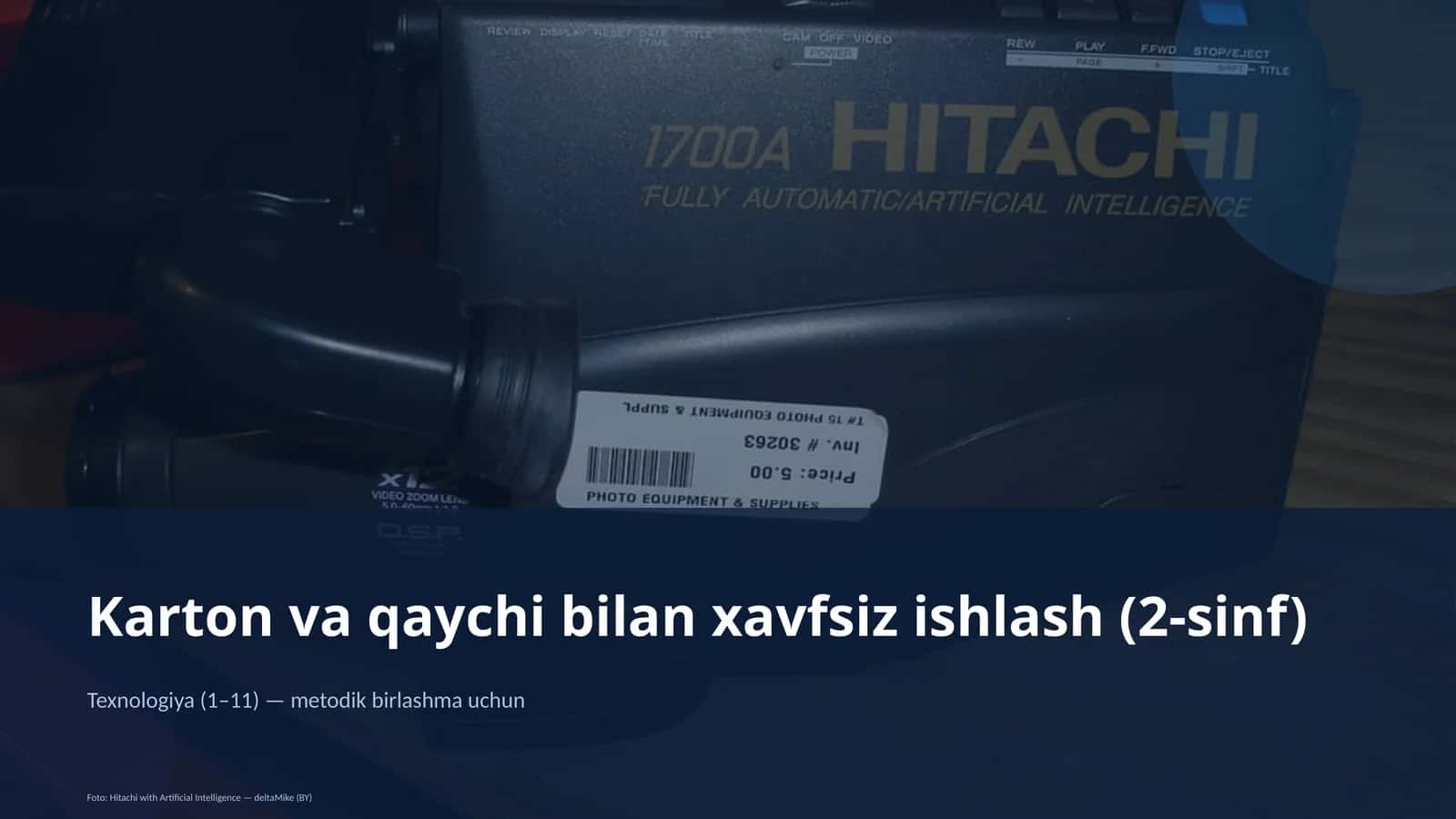Karton va qaychi bilan xavfsiz ishlash (2-sinf) 1