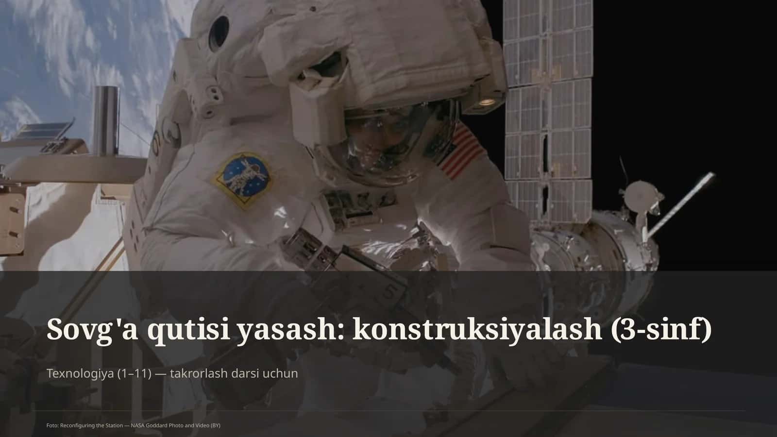 Sovg'a qutisi yasash: konstruksiyalash (3-sinf) 1