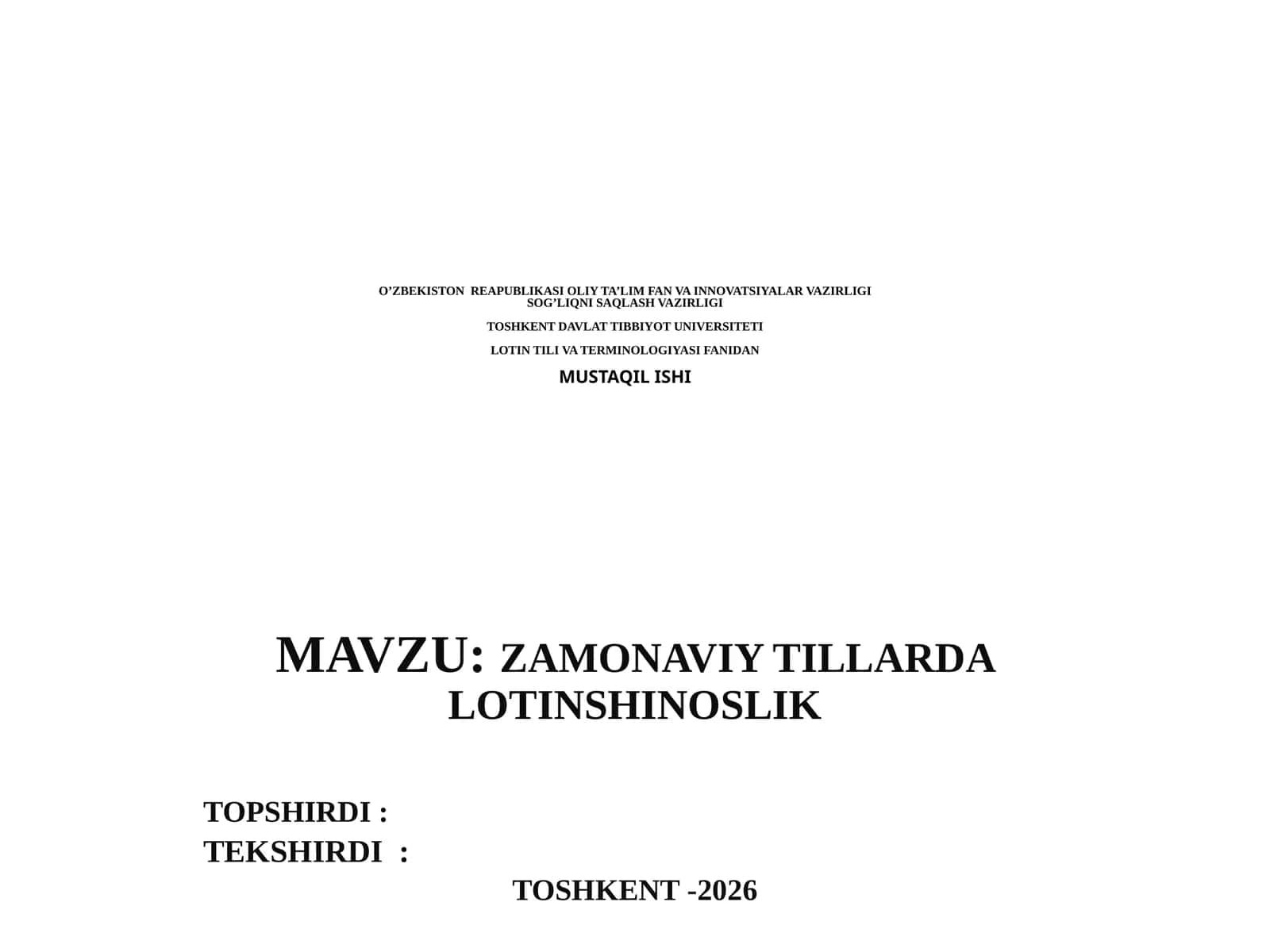 LOTIN TILI VA TERMINOLOGIYA 1