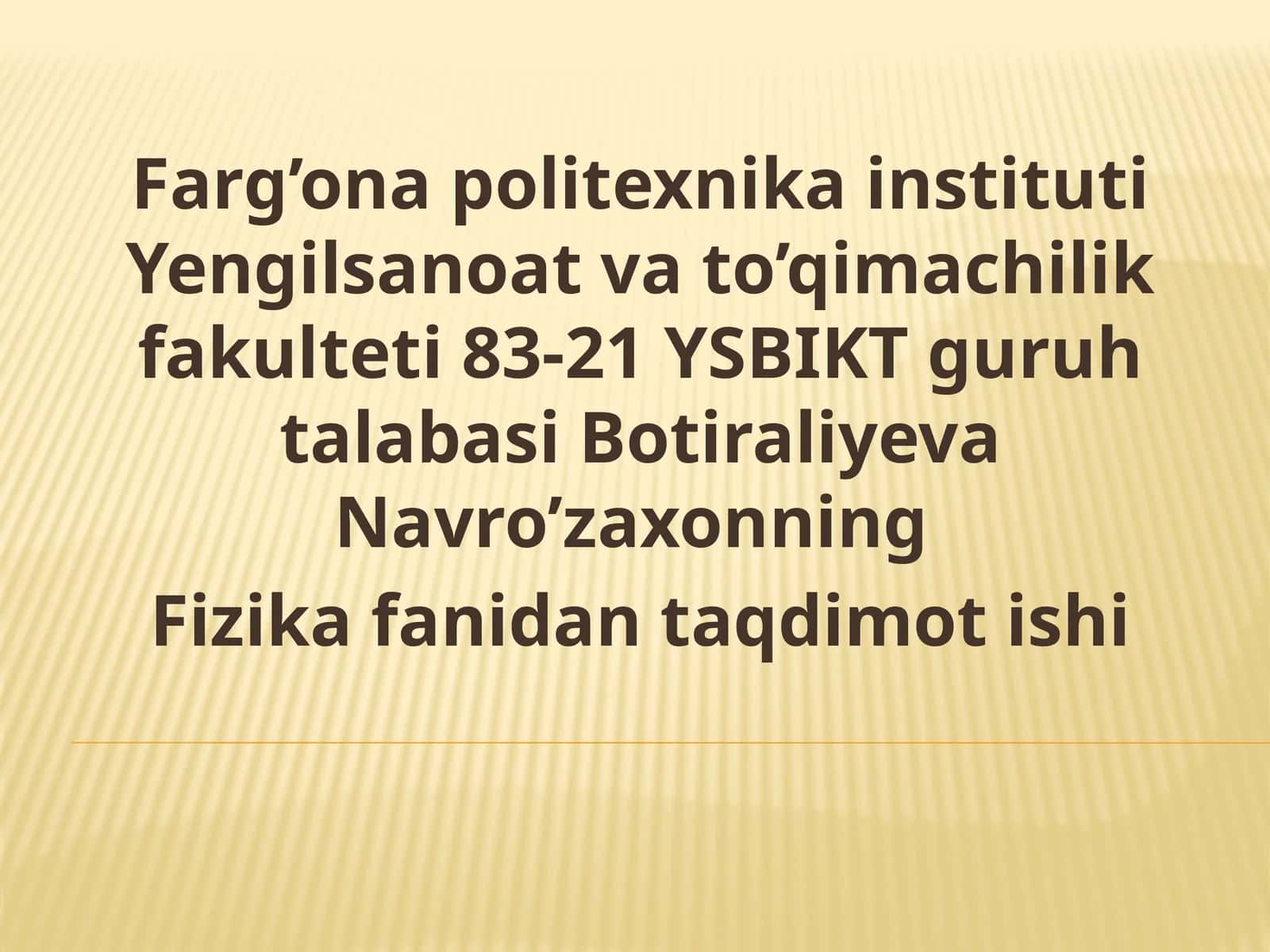 Gazning bajarganishi issiqlik sig'imi aylanmajarayonlari 1