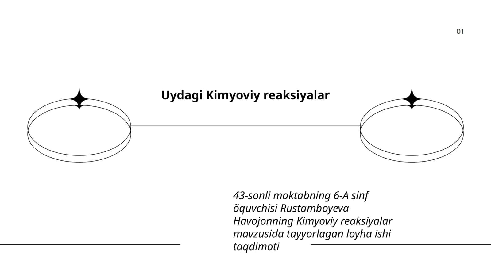 Uydagi Kimyoviy reaksiyalar 1
