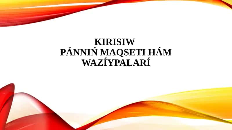 Qaraqalpaq tiliniń mámleketlik til sıpatı 1