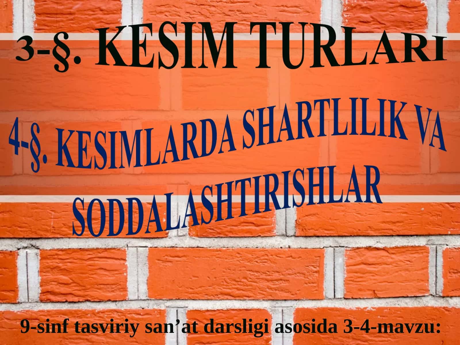 9-sinf tasviriy san’at darsligi 1