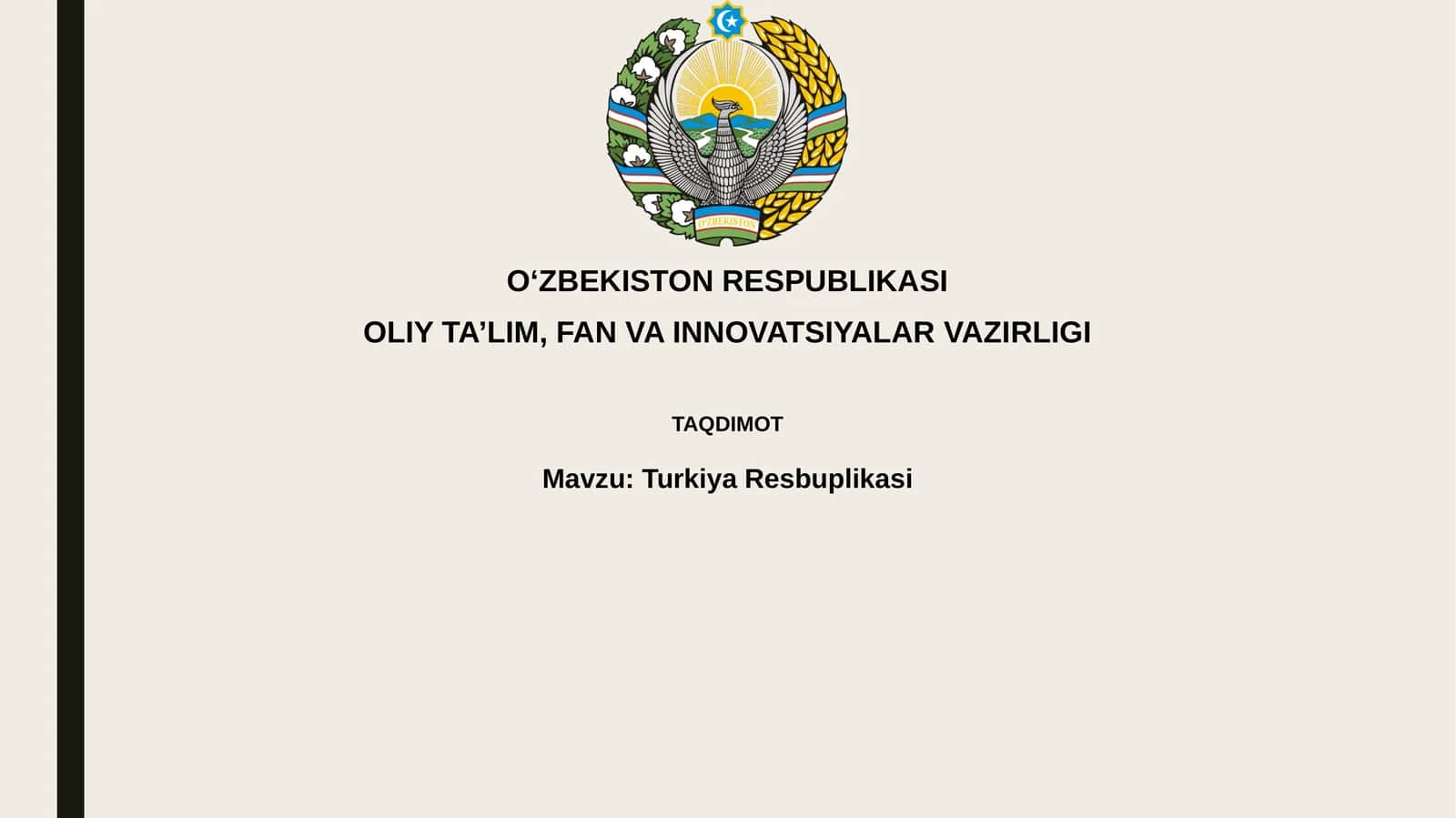 Turkiya Respublikasi 1
