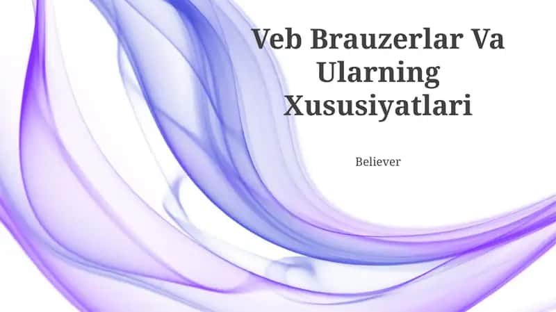 Believer 1