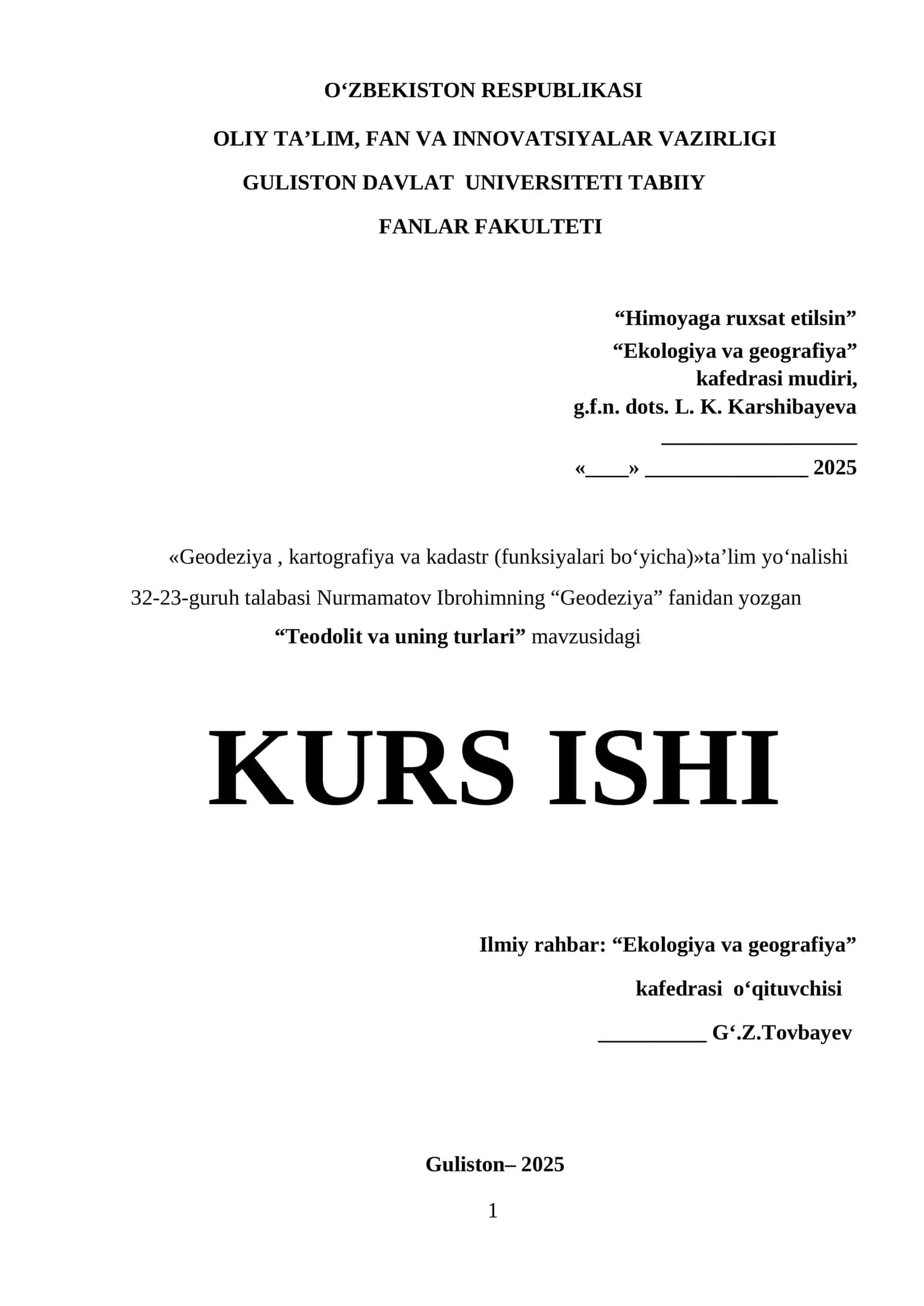 Teodolit va uning turlari 1