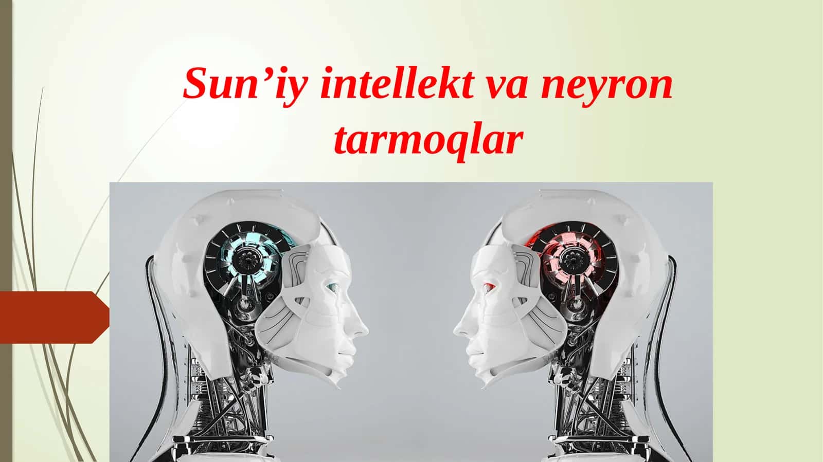 Sun’iy intellekt va neyron tarmoqlar 1
