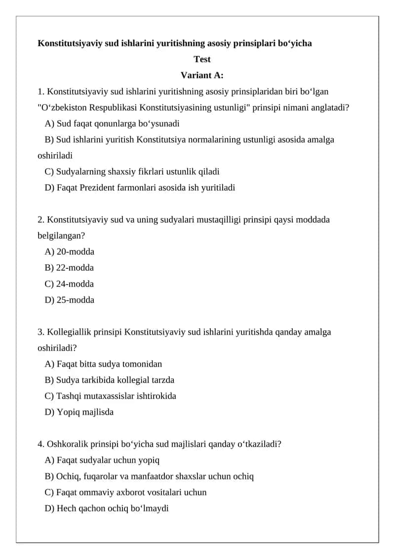 Konstitutsiyaviy sud ishlarini yuritish 1