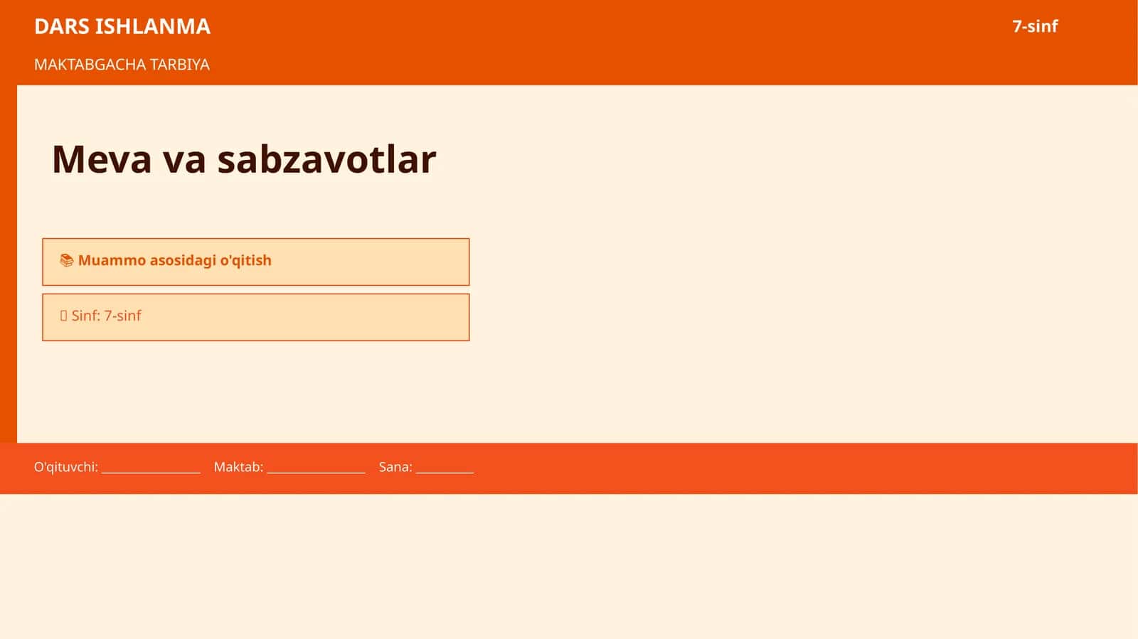 DARS ISHLANMA 1
