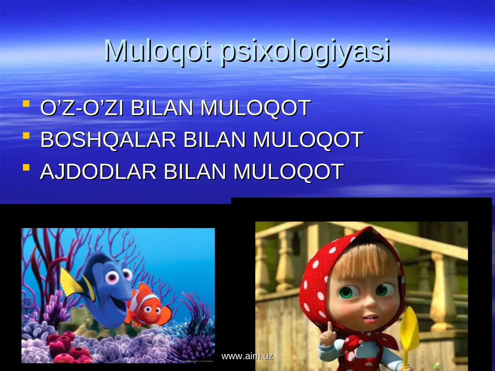 Muloqot psixologiyasi 1