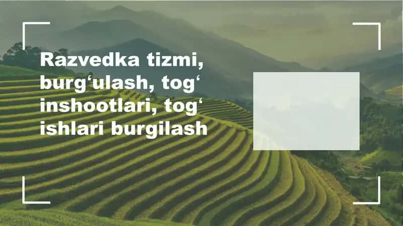 Razvedka tizimi 1