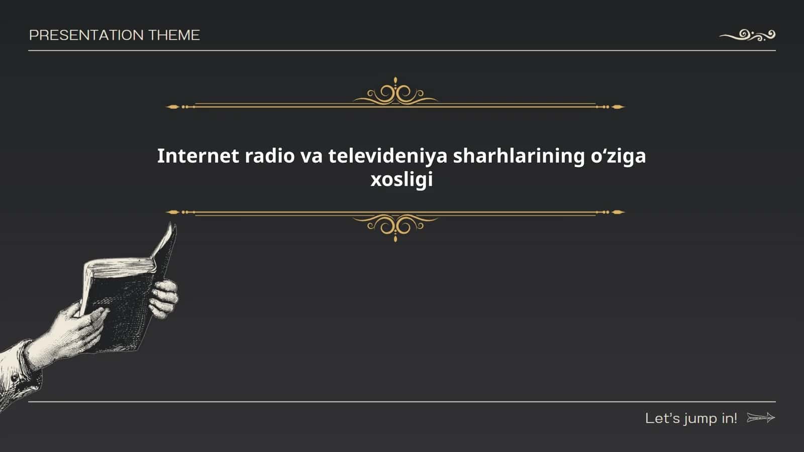 Internet radiolari tavsifi 1