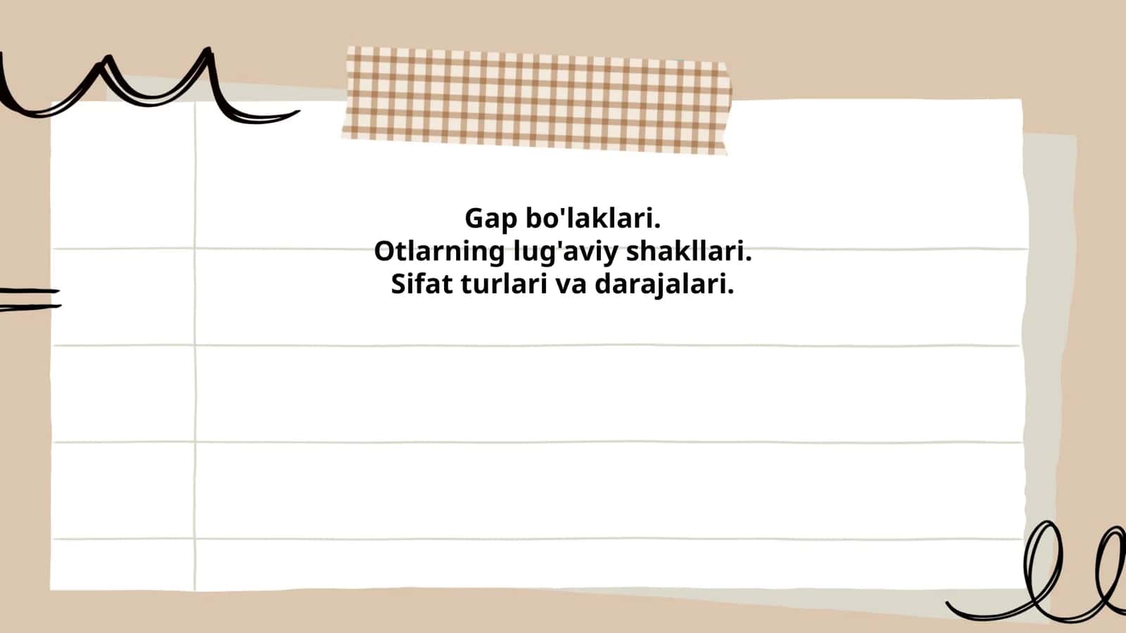 Gap bo'laklari 1
